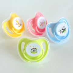 Round Head Bite Toy Baby Pacifier Baby Soother Play Pacifier