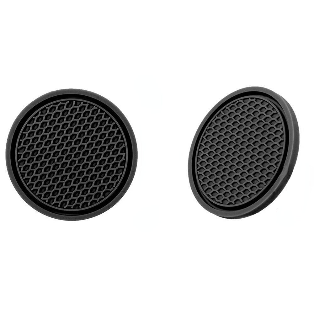 2pcs Car Cup Holder Anti Slip Coasters Universal Fits For Most Cup Car