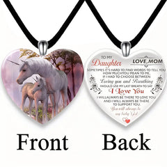 Owl Heart Crystal Pendant Necklace Earring Jewelry Set