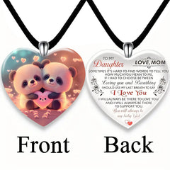 Panda Crystal Pendant Necklace Earrings Set for Party Wedding Gift