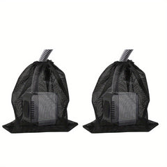 2pcs Pump Barrier Bag 30 X 40 Drawstring Pond Mesh Pump Filter Bag