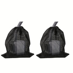 2pcs Pump Barrier Bag 30 X 40 Drawstring Pond Mesh Pump Filter Bag