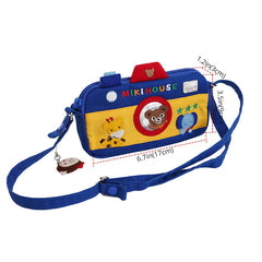 Shoulder Bag Cartoon Rabbit Bear Embroidery Crossbody Bag For Kids