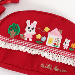 Shoulder Bag Cartoon Rabbit Bear Embroidery Crossbody Bag For Kids