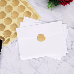 Pack Of 25 Embossed Heart Wax Seals - Envelope Seals for Invitations