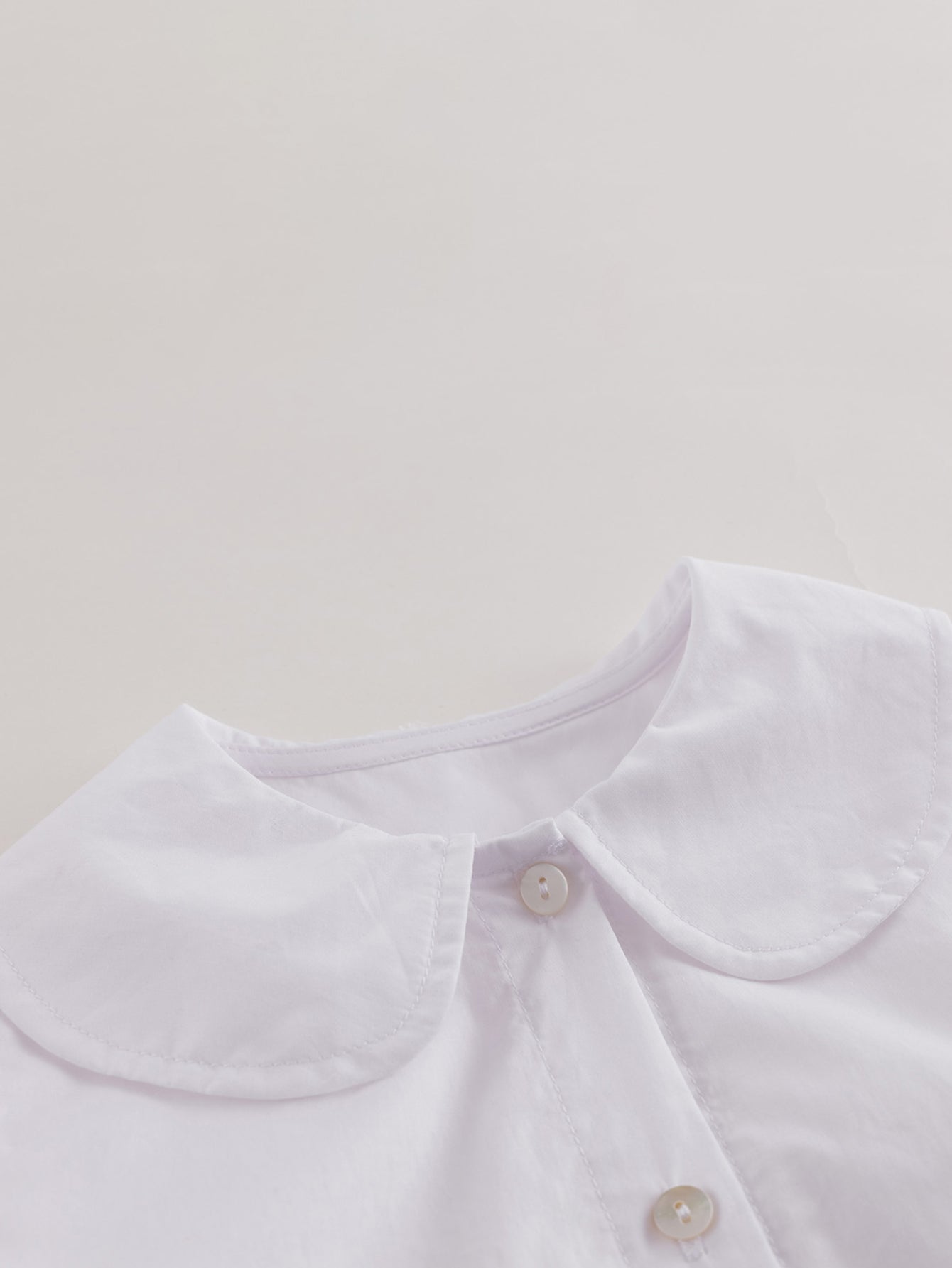 MARC&JANIE Girls Button Down Collared Shirt Preppy Style Kids Shirt