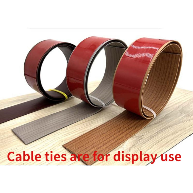 Self Adhesive Wooden Floor Edge Banding Strip for Door & Partition Decoration