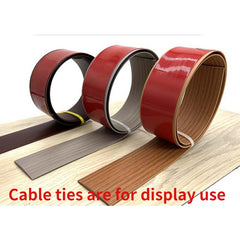 Self Adhesive Wooden Floor Edge Banding Strip for Door & Partition Decoration