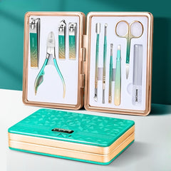 10pcs Manicure Tool Set Nail & Hair Removal Tools
