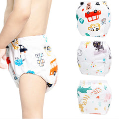 Waterproof Reusable Cotton Diapers Training Shorts Underwear Nappy