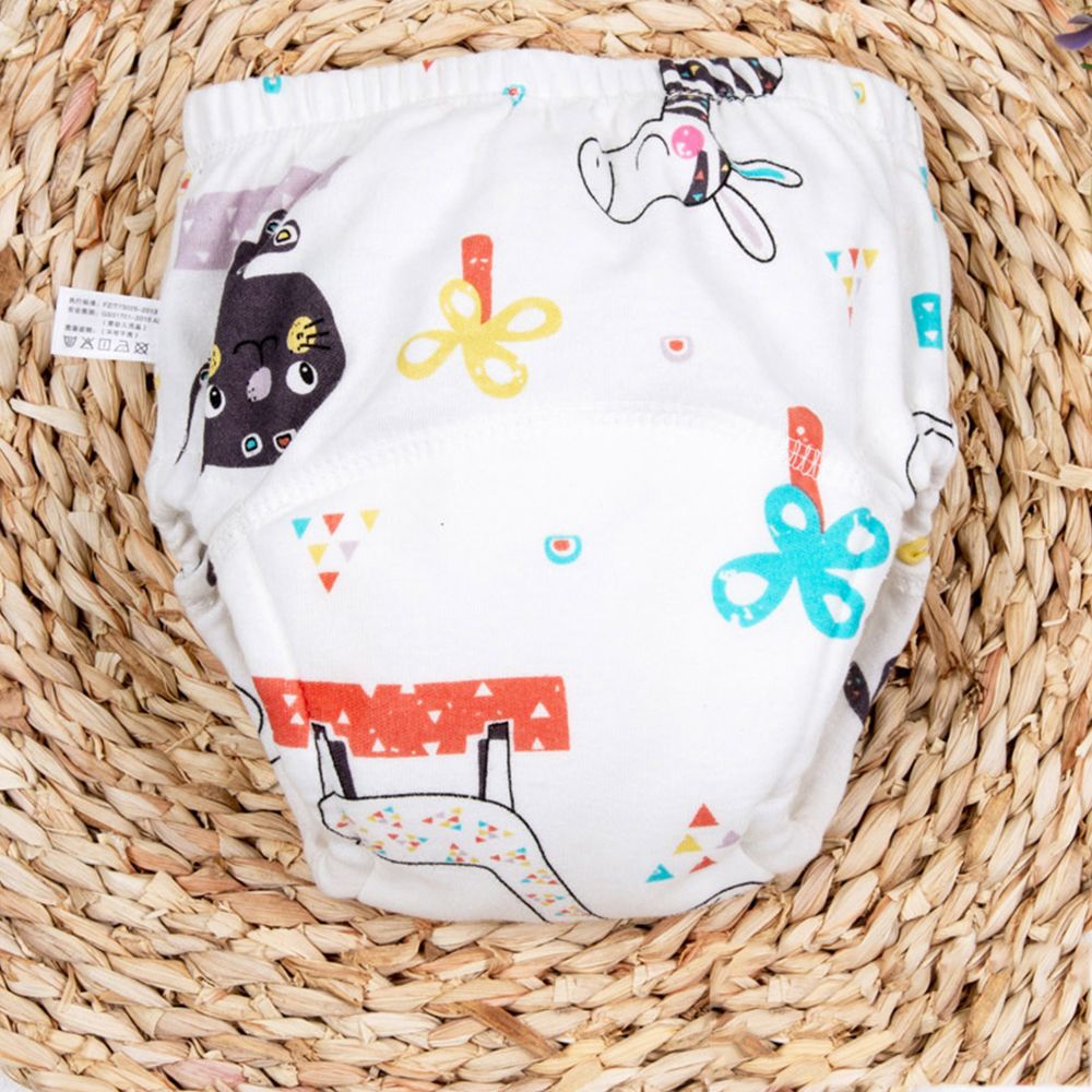 Waterproof Reusable Cotton Diapers Training Shorts Underwear Nappy