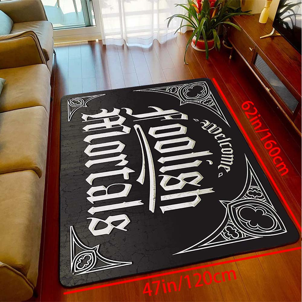Halloween Gothic Style Rug Welcome Floor Mat Decoration