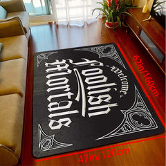 Halloween Gothic Style Rug Welcome Floor Mat Decoration