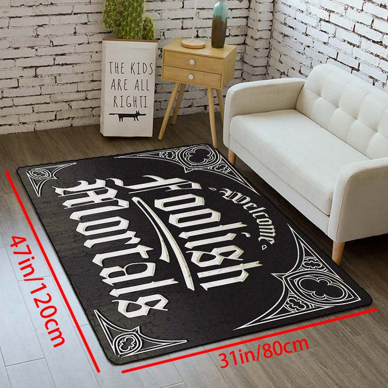 Halloween Gothic Style Rug Welcome Floor Mat Decoration
