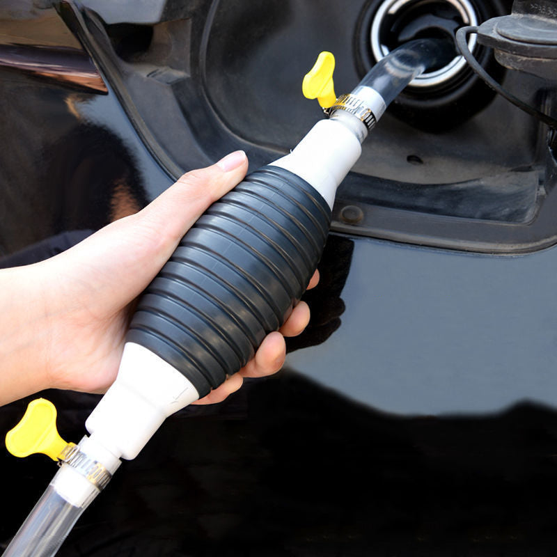 RV Hand Gas Pump Car Fuel Suction Pipe Gasoline Pump Auto Parts