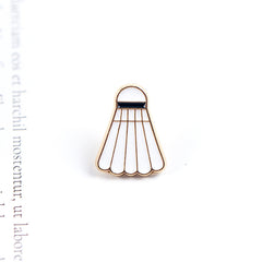 Sports Series Brooch Football Basketball Badminton Pin School Bag Clothes