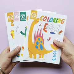12pgs 2 Stickers Coloring Book Kids Teens