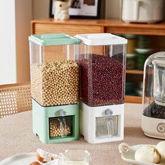 2pcs Rice Bucket Large Capacity Cereal Storage Container