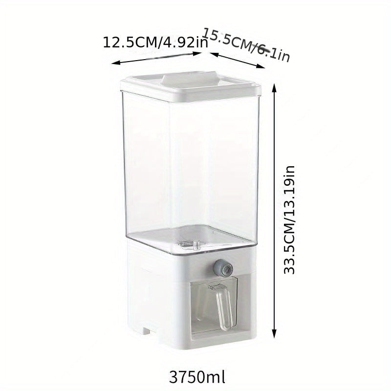 2pcs Rice Bucket Large Capacity Cereal Storage Container