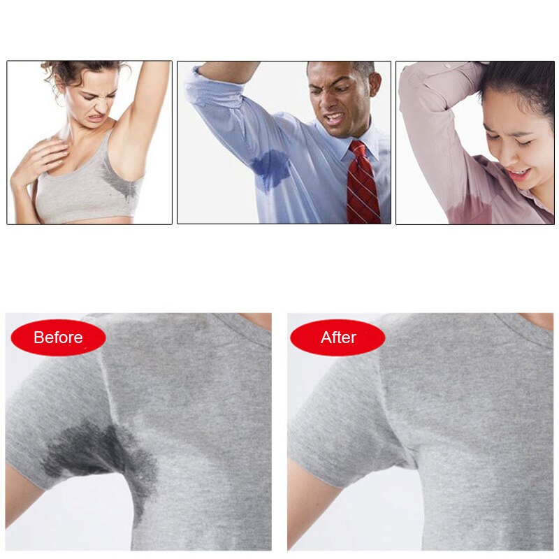 10pcs Underarm Sweat Absorbent Patches Disposable - Anti Sweat Patch