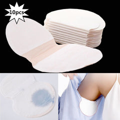 10pcs Underarm Sweat Absorbent Patches Disposable - Anti Sweat Patch