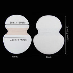 10pcs Underarm Sweat Absorbent Patches Disposable - Anti Sweat Patch
