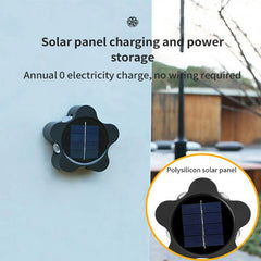 PRVDV Outdoor Wall Light Solar Fence Lamp Waterproof