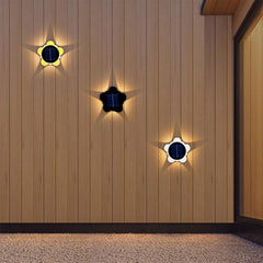 PRVDV Outdoor Wall Light Solar Fence Lamp Waterproof