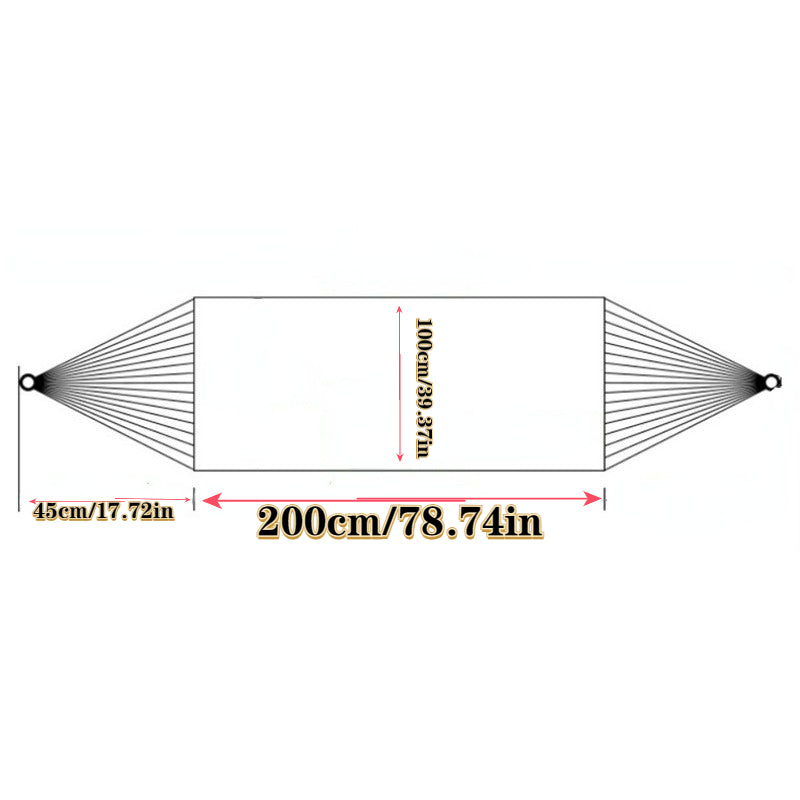 Canvas Hammock for Camping Double Thickened