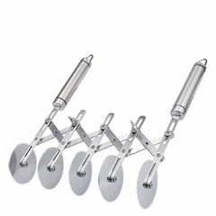 Pastry Cutter With Handle - Multipurpose Rolling Pizza Dough Divider