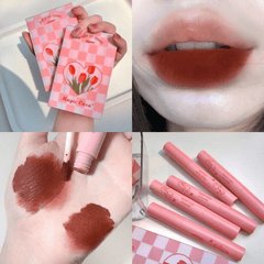 Tulip Lip Glaze Set Matte Liquid Lipstick 5pcs