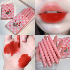 Tulip Lip Glaze Set Matte Liquid Lipstick 5pcs