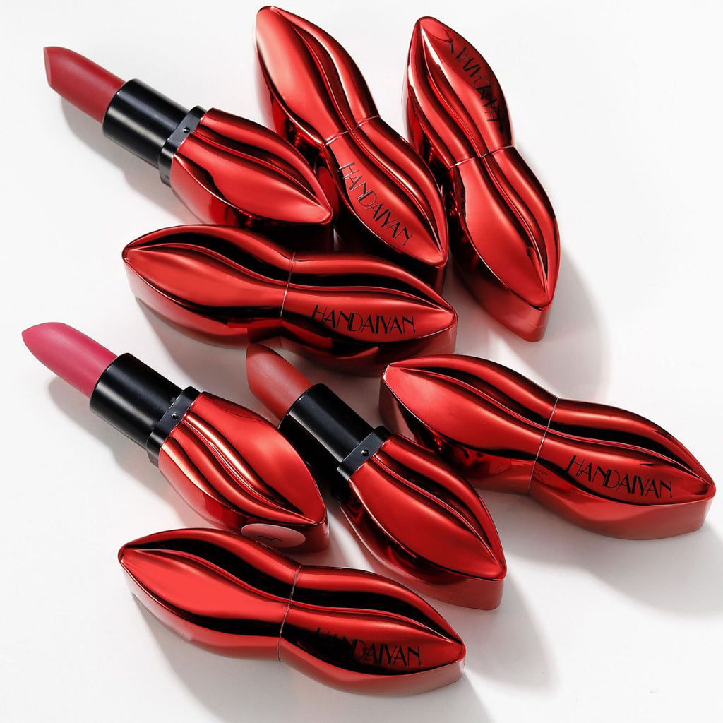 6Pcs Matte Lipstick Set High Pigmented Velvet Matte Finish Lip Gloss