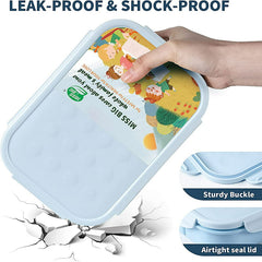 Leak Proof Bento Box Lunch Container - No BPA, Dishwasher Safe