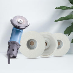 100mm 125mm Corner Grinding Wheel Felt Polishing Disc