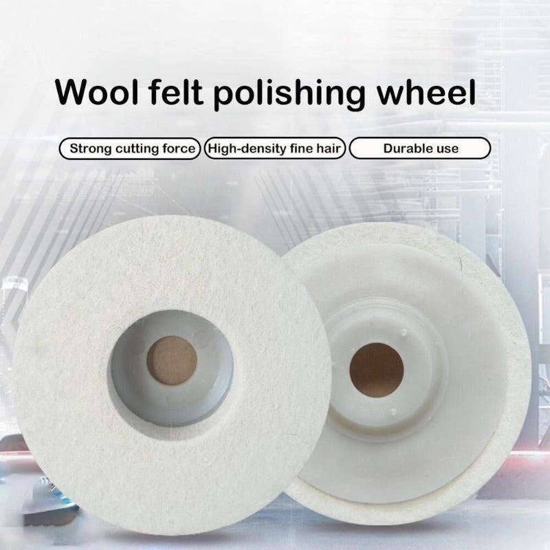 100mm 125mm Corner Grinding Wheel Felt Polishing Disc