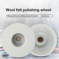 100mm 125mm Corner Grinding Wheel Felt Polishing Disc