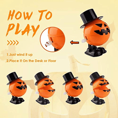 18Pcs Halloween Wind Up Toys Party Prank Assorted Toys For Kids