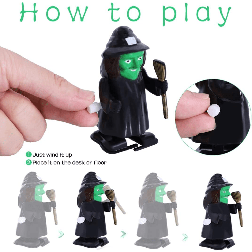 18Pcs Halloween Wind Up Toys Party Prank Assorted Toys For Kids