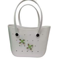 2pcs Cartoon Windmill Charms Beach Bag Tote Bag Insert