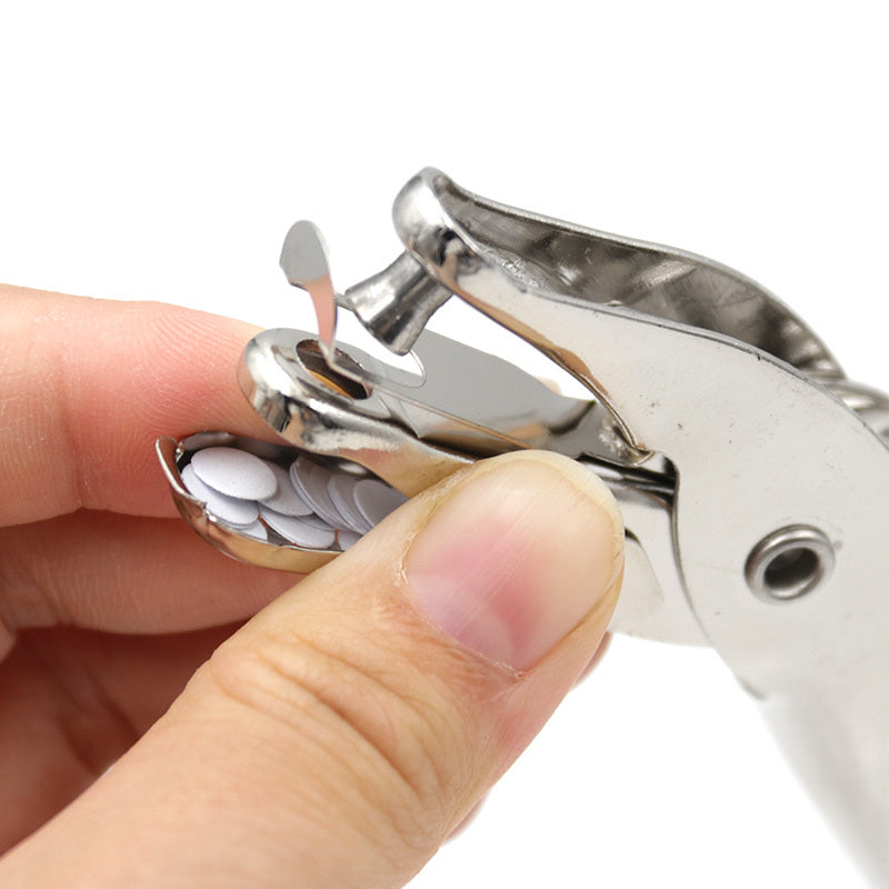 Metal Single Hole Puncher 3mm 6mm Hand Paper Punch Pliers