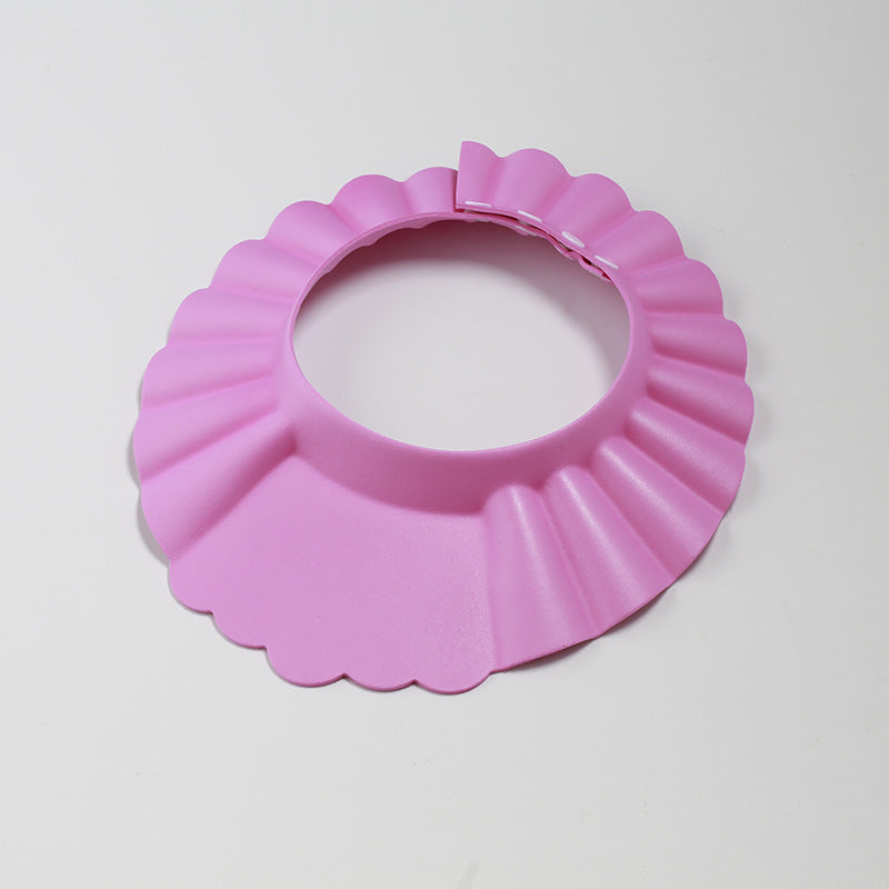 Adjustable Baby Bath Shower Hat Ear Protection Shampoo Cap