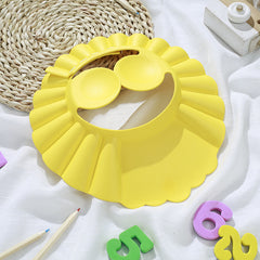 Adjustable Baby Bath Shower Hat Ear Protection Shampoo Cap