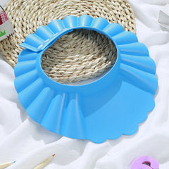 Adjustable Baby Bath Shower Hat Ear Protection Shampoo Cap