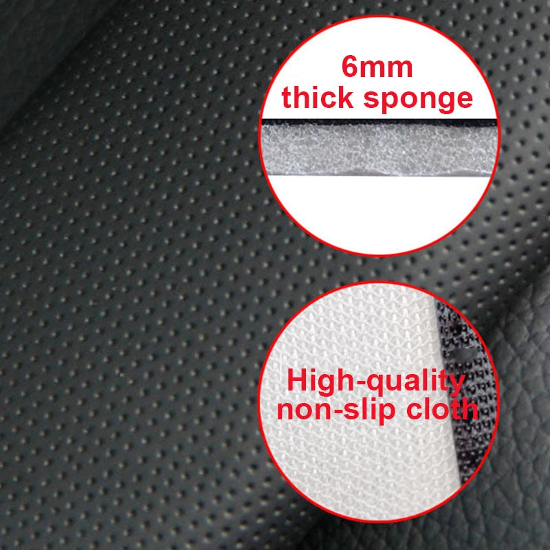 Car Seat Belt Cover Pore Pu Breathable Universal Auto Seat Belt Covers