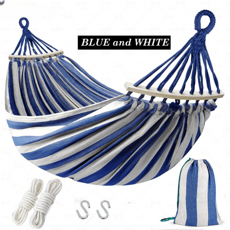 Thick Fabric Single Hammock Swing Chair - Outdoor Camping Travel