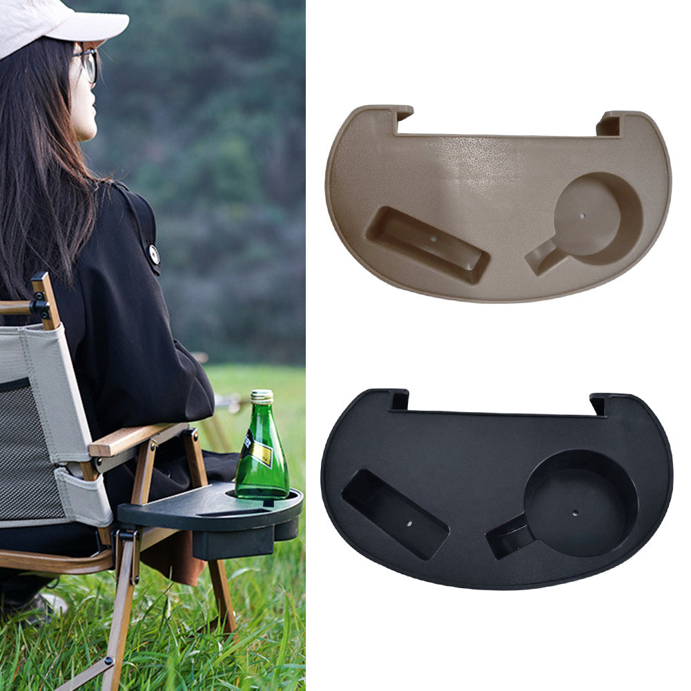 Outdoor Recliner Tray Cup Holder for Chair Beach Garden