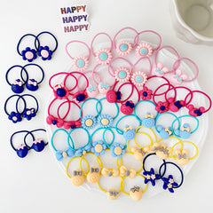 Cartoon Flowers Star Bow Hair Bands for Baby Girls Kids