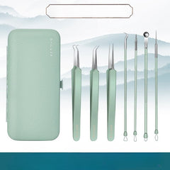 Acne Needle Set Pimple Remover Tweezers Medical Cleaning Tool