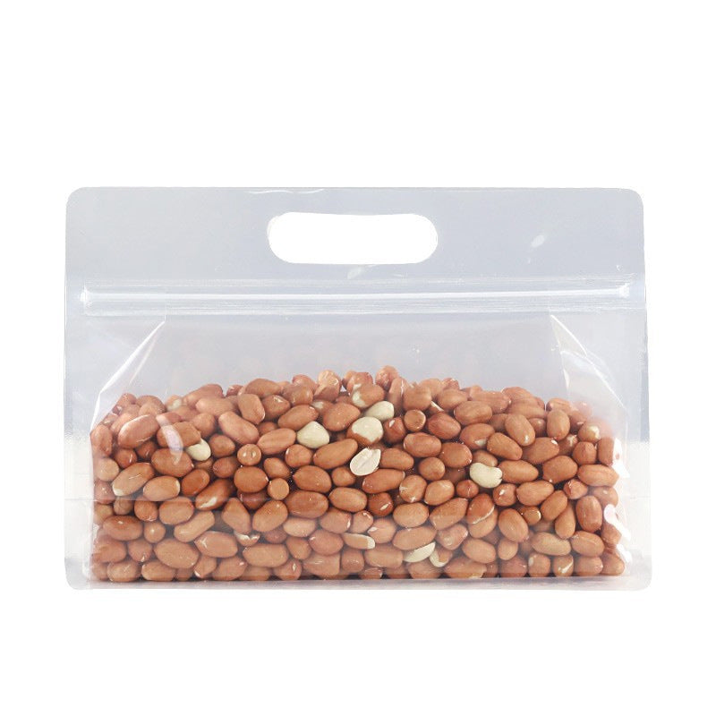 10PCS Clear Self Sealing Bag Food Snack Storage Moisture Proof Packing Bag